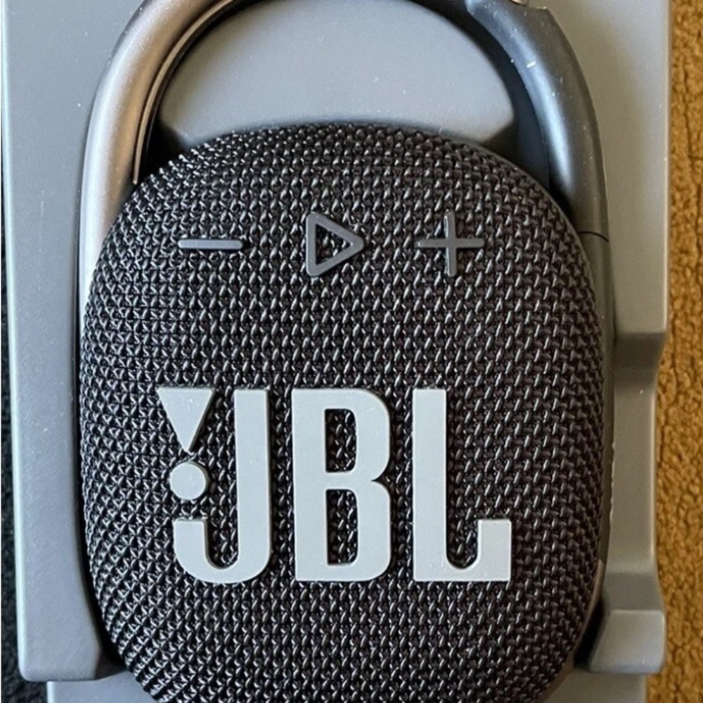 Bluetooth JBL Charcoal Portable Bluetooth Speaker, Clip 4, Bluetooth Speaker,